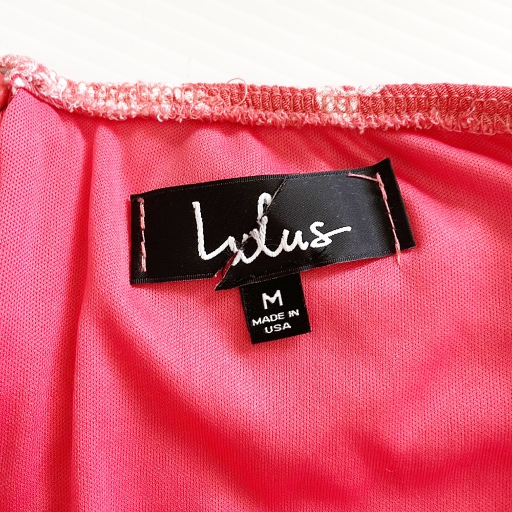 Lulu's Floral Mini Dress (M) - Picture 8 of 9